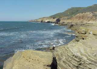 Western shore of Point Loma, San Diego