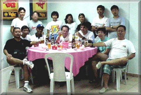 After dinner at Endau