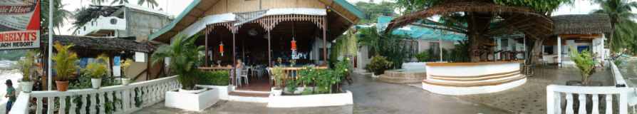 Breakfast venue, Sabang Beach, Puerto Galera