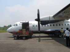 Trigana Air/KalStar flight from Balikpapan to Berau